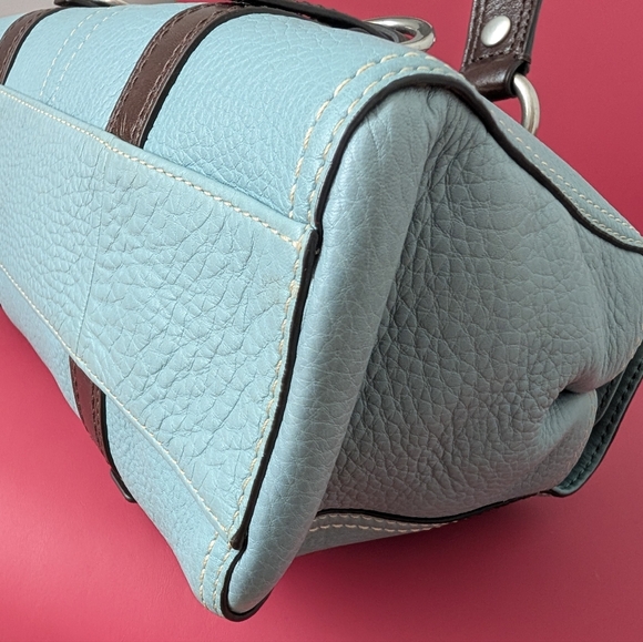 Coach Vintage Chelsea Satchel in Light Blue - EUC! - Picture 9 of 10